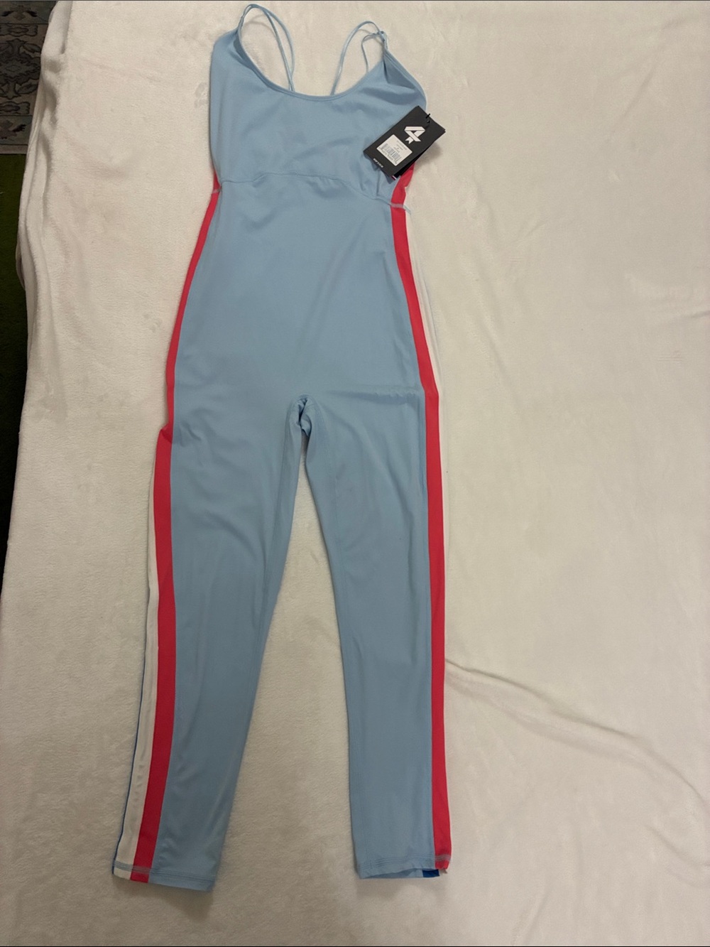 Fourlaps Elevate Onesie Cerulean Jumpsuit Size Medium